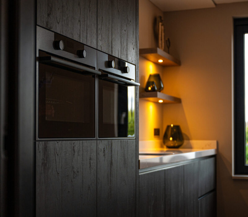 Moderne zwarte keuken Moderne zwarte keuken