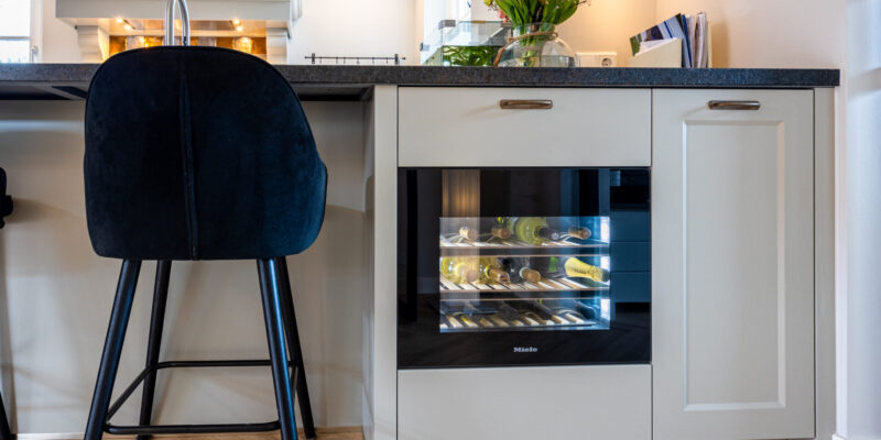 Wijnkoeling in Landelijke Keuken Wijnkoeling in Landelijke Keuken